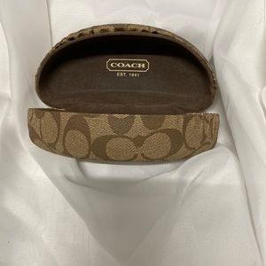 Coach eyeglass case